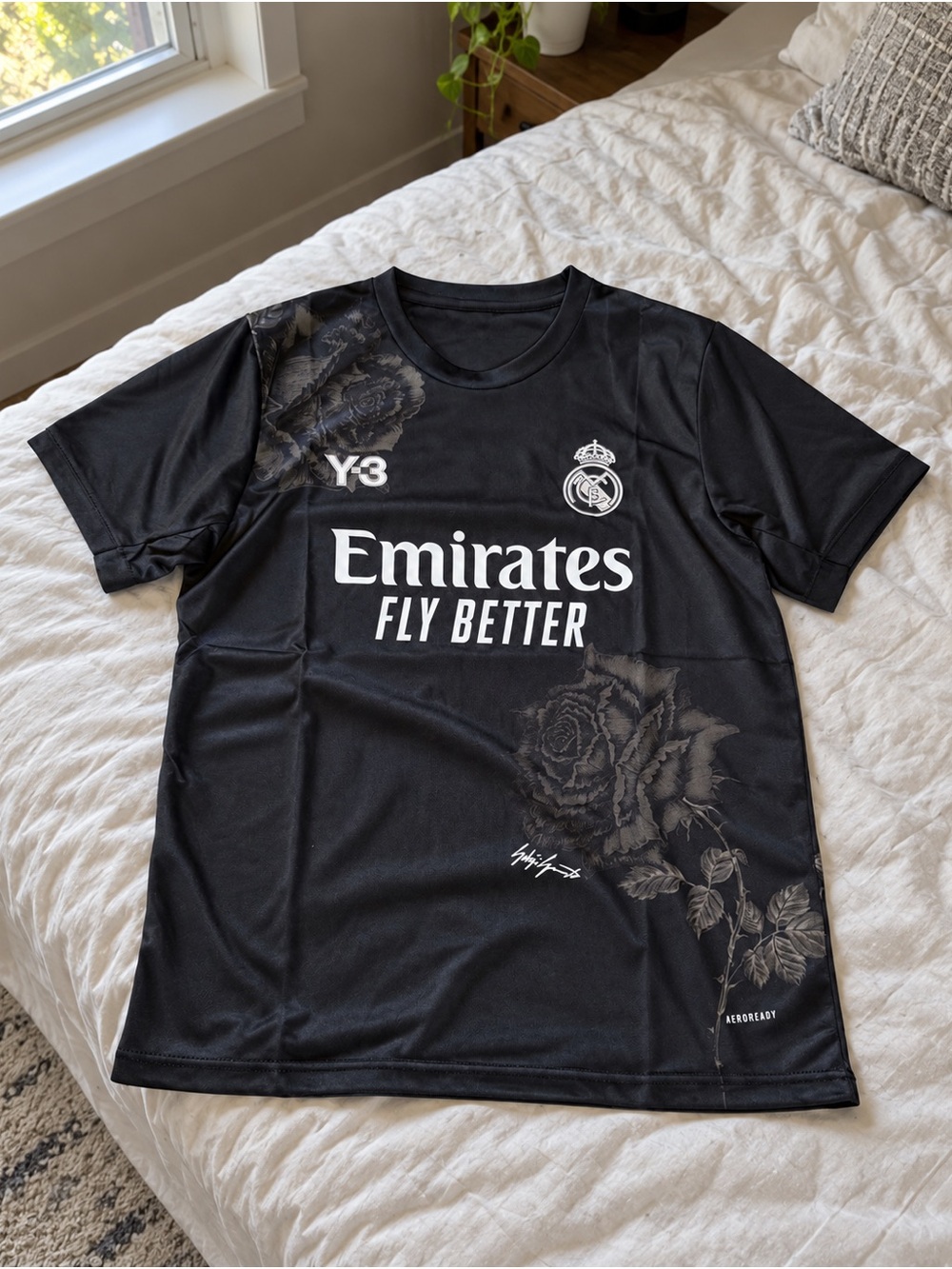 Y-3 Real Madrid Jersey 23/24 - Black 🖤